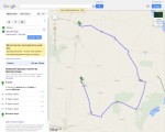 trasa wycieczki rowerowej